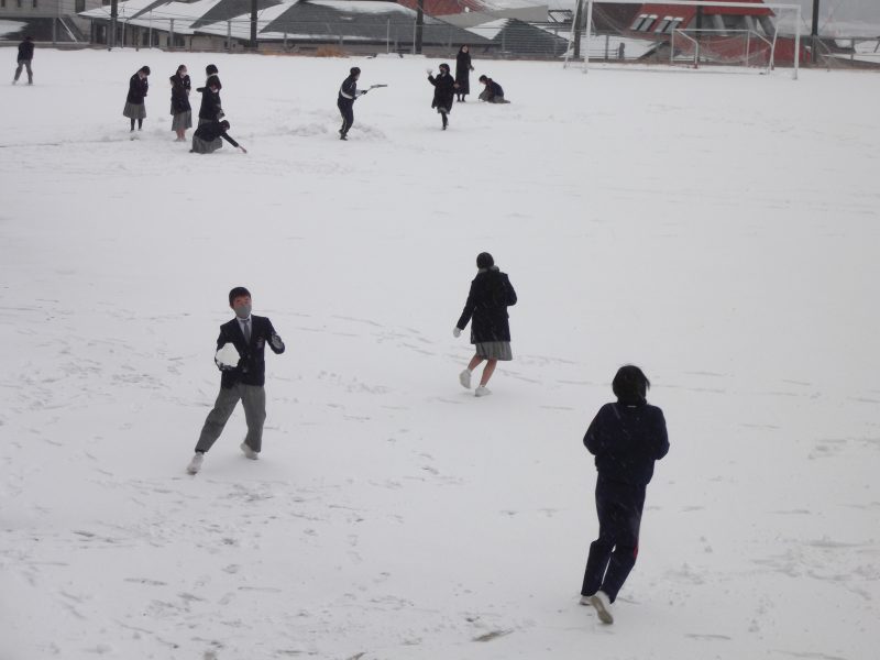 １月２４日　今季一番の積雪の日３の画像