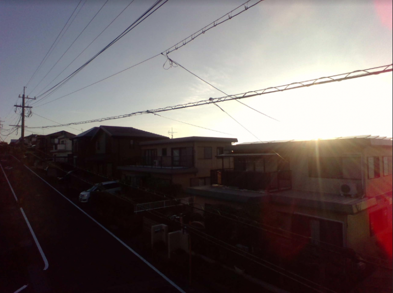 倉中生が見つけた夏休みの風景１「暑い夏」の画像