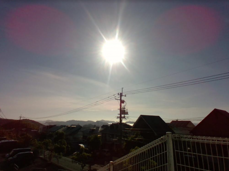 倉中生が見つけた夏休みの風景７「４丁目の団地から」の画像