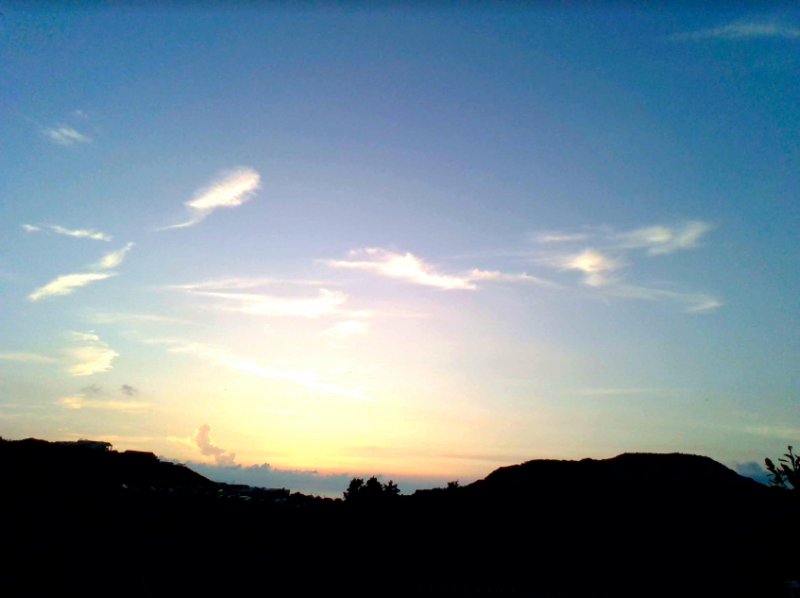 倉中生が見つけた夏休みの風景１５「夕方」の画像