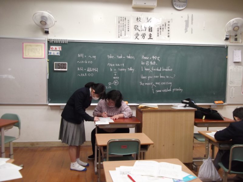 ２月の授業風景１の画像