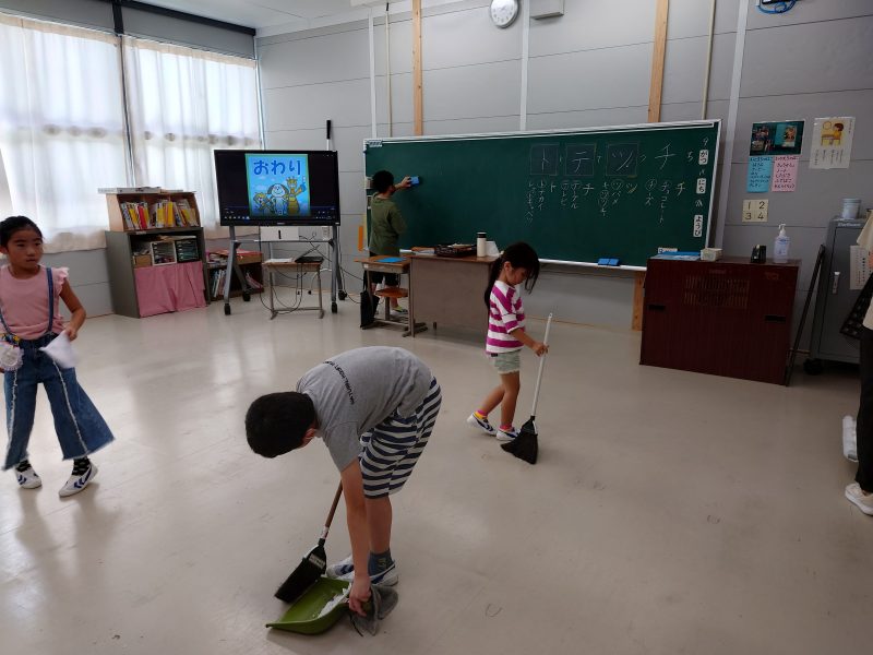 （６年生）縦割り掃除！の画像