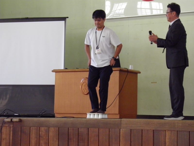（学校行事）全校集会の画像