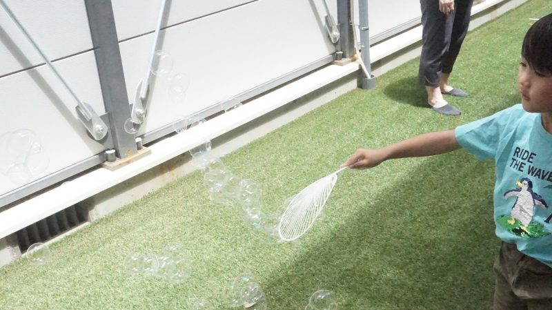 （校長日記）シャボン玉で暑気払い！？の画像