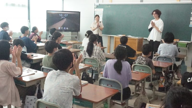 （校長日記）新たなＡＬＴの先生がやってきました！の画像