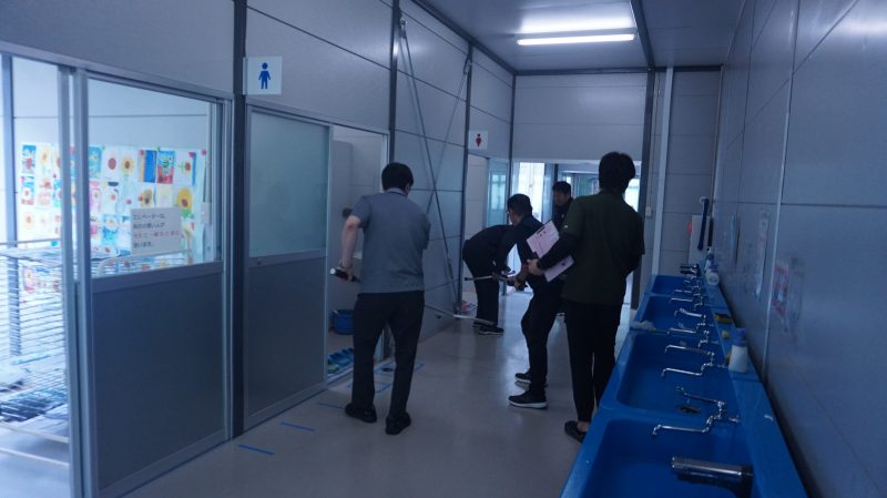 (学校行事)不審者対応避難訓練の画像