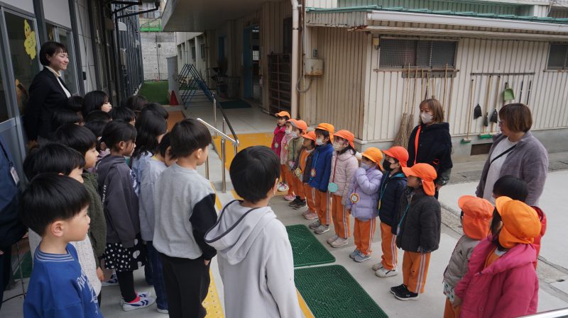 （校長日記）１年生　保育園児との交流会♪の画像