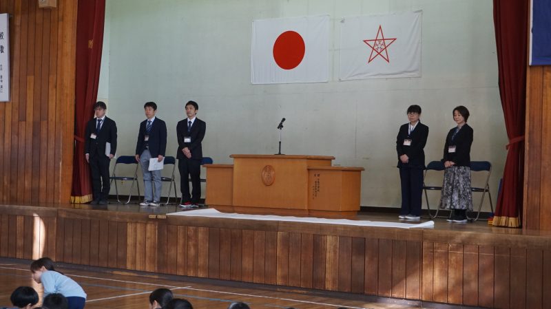 （学校行事）着任式・始業式の画像