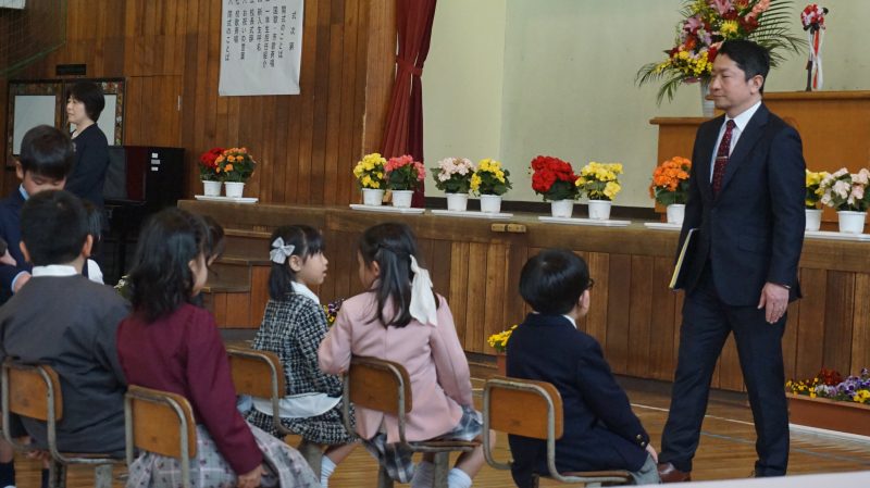 （学校行事）今日は入学式🌸ピカピカの１年生が仲間入り！の画像