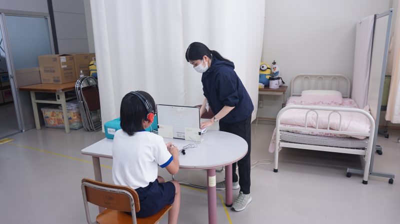 (学校行事)保健行事実施中!の画像