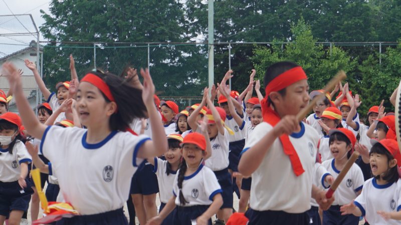 やり切りました(^^)/　みんなえがおの運動会！の画像