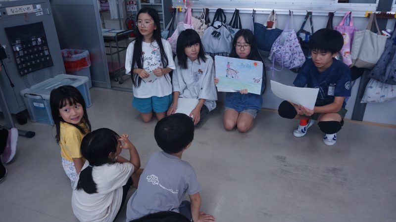 （６年生）手作り紙芝居で１年生と交流♪の画像
