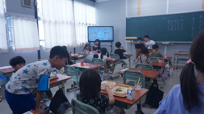 （学校生活）給食おうえんし隊！の画像