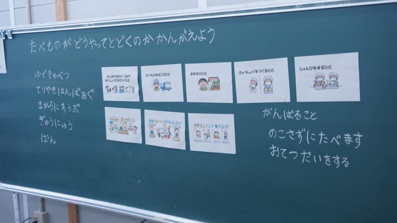 （１年生）食育指導で給食について学びました！の画像