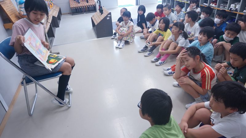 （学校生活）図書委員会による全校読み聞かせタイム📖の画像