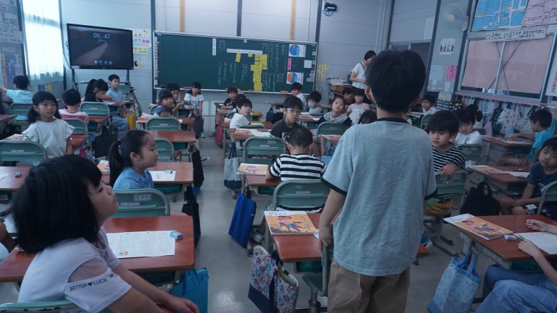 （２年生）道徳科の研究授業の画像