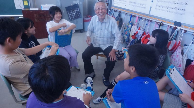 （４年生）地域の方との「お話タイム♪」の画像