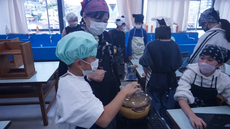 (5年生)家庭科 ~美味しいごはん、炊けました!~の画像