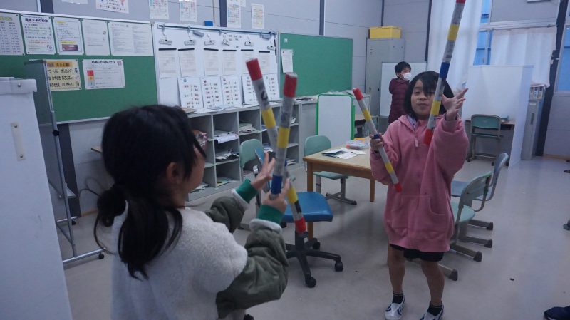 （学校生活）ヒミツの道具でトレーニング!(^^)!の画像