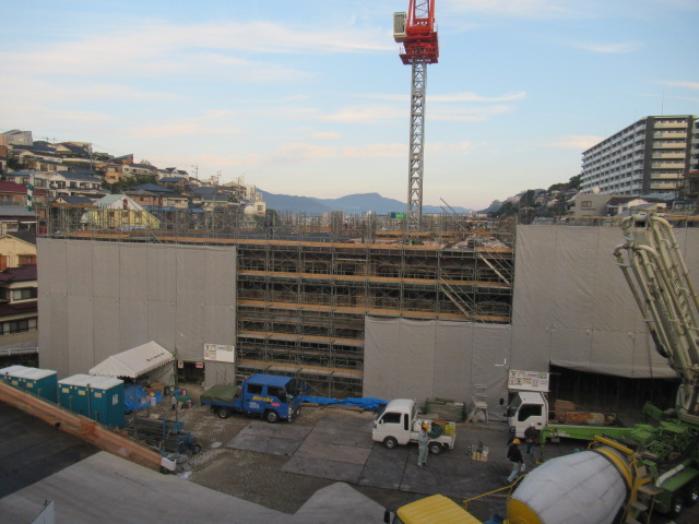 （教頭日記）校舎の窓からの画像