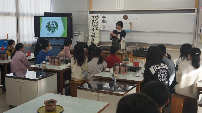 (5年生)お茶の淹れ方教室🍵の画像