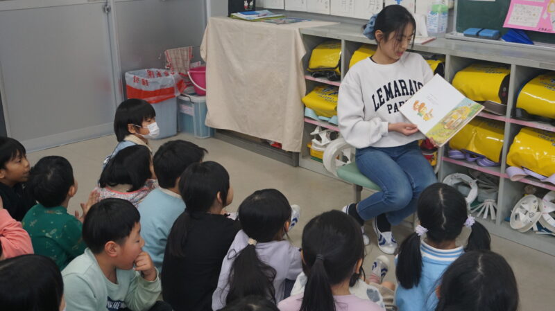 （学校生活）図書委員による読み聞かせ📖の画像