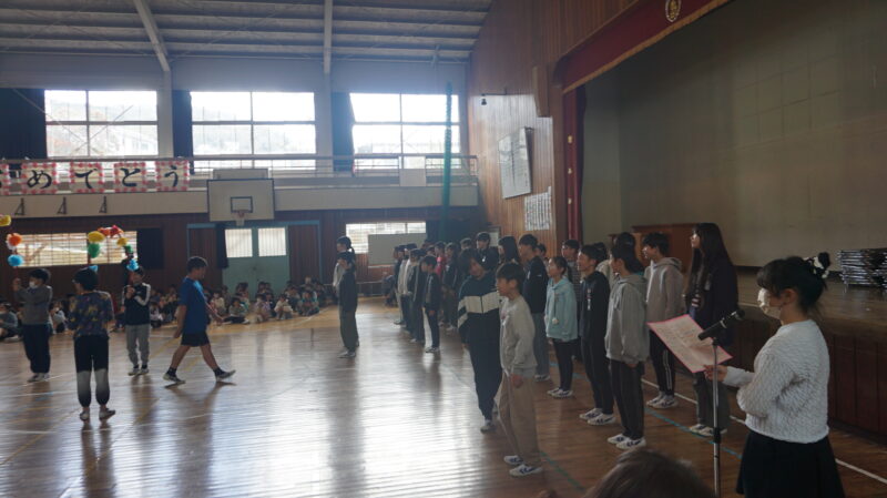 （学校生活）想いを繋ぐ…「６年生を送る会」の画像