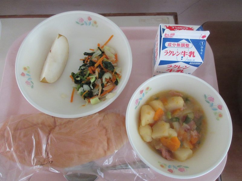 今日の給食はの画像