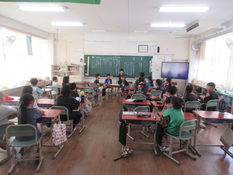 4年生学級活動の画像