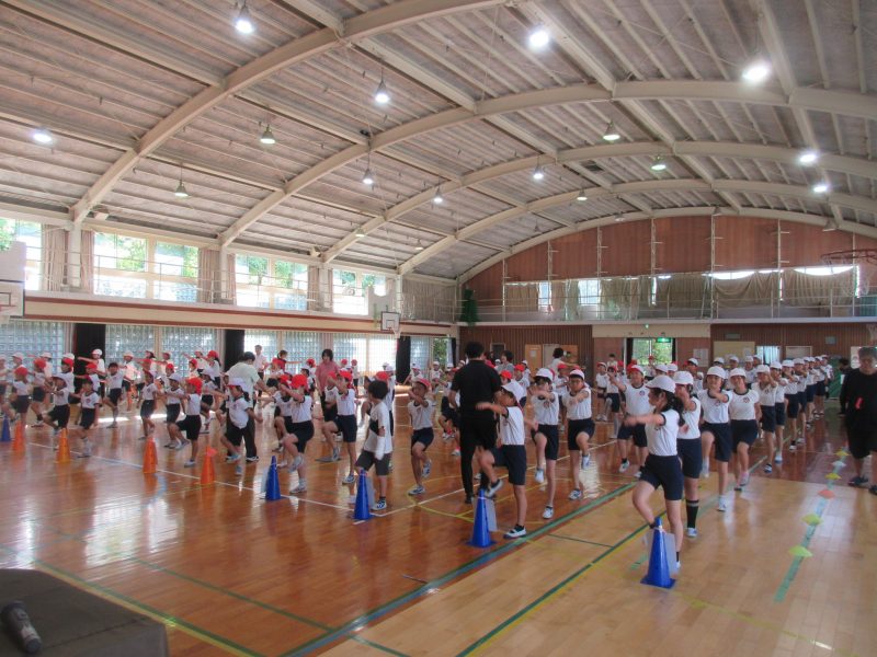 運動会全体練習が始まりましたの画像