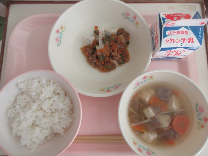 今日の給食はの画像