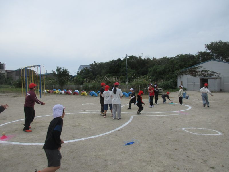 縦割り遊びをしましたの画像