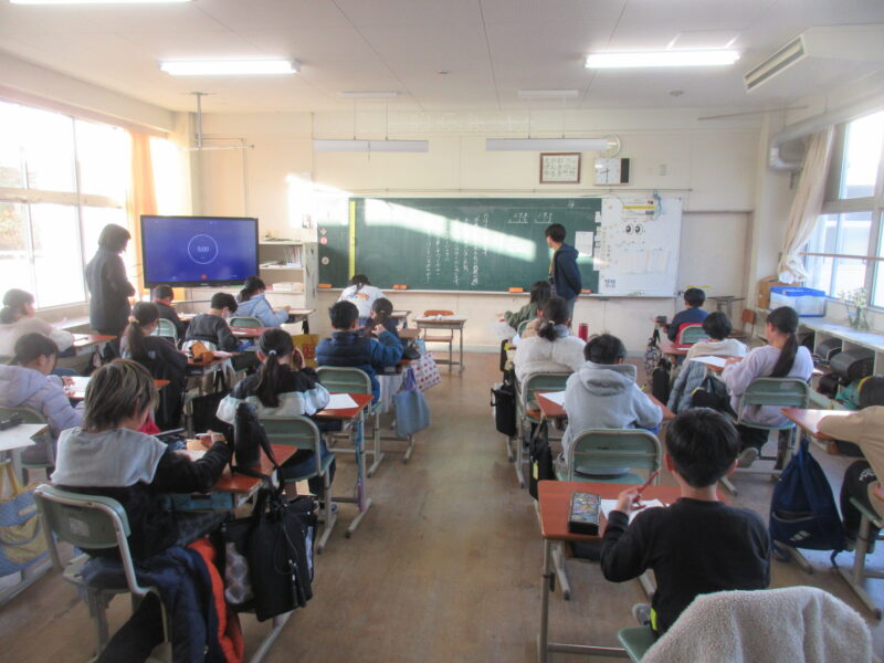 朝の学習タイムの画像