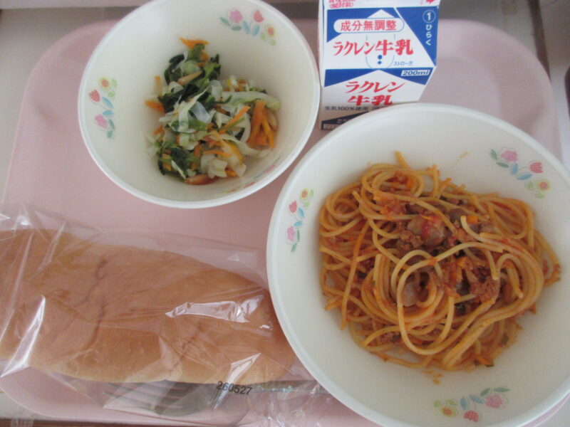 今日の給食はの画像