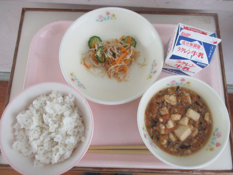 今日の給食はの画像