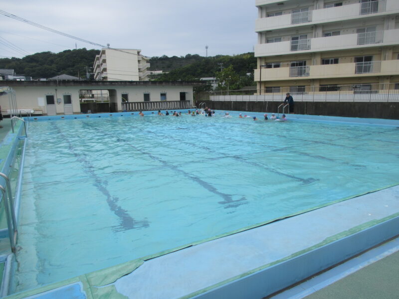 水泳指導が始まりましたの画像