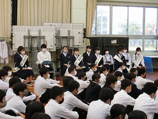 生徒会役員選挙の画像