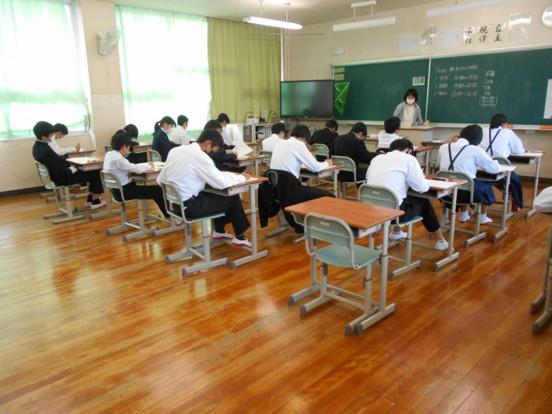 期末テスト２日目の画像