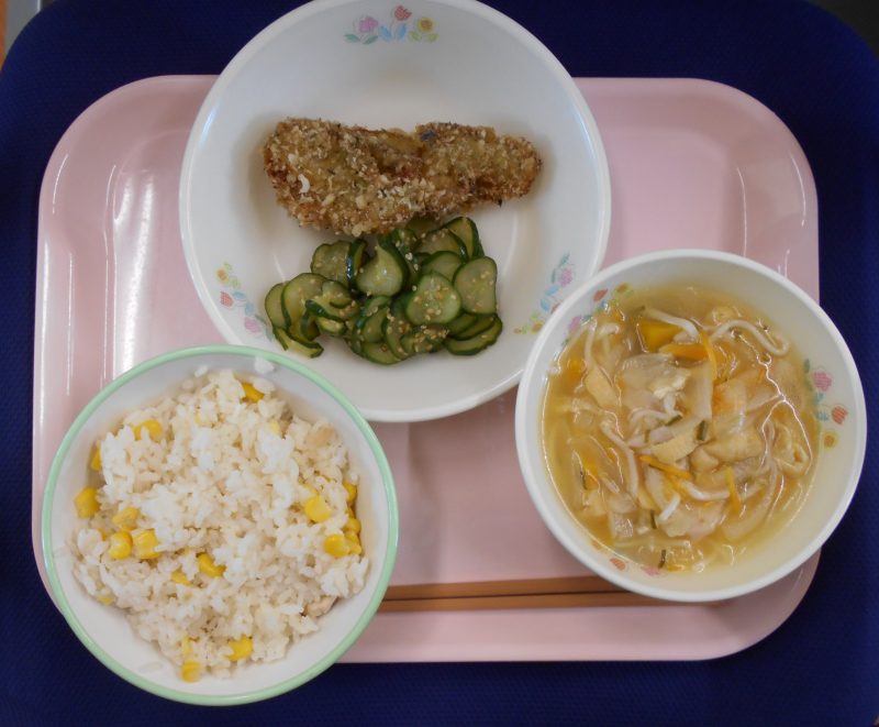 6月19日（月）の給食の画像