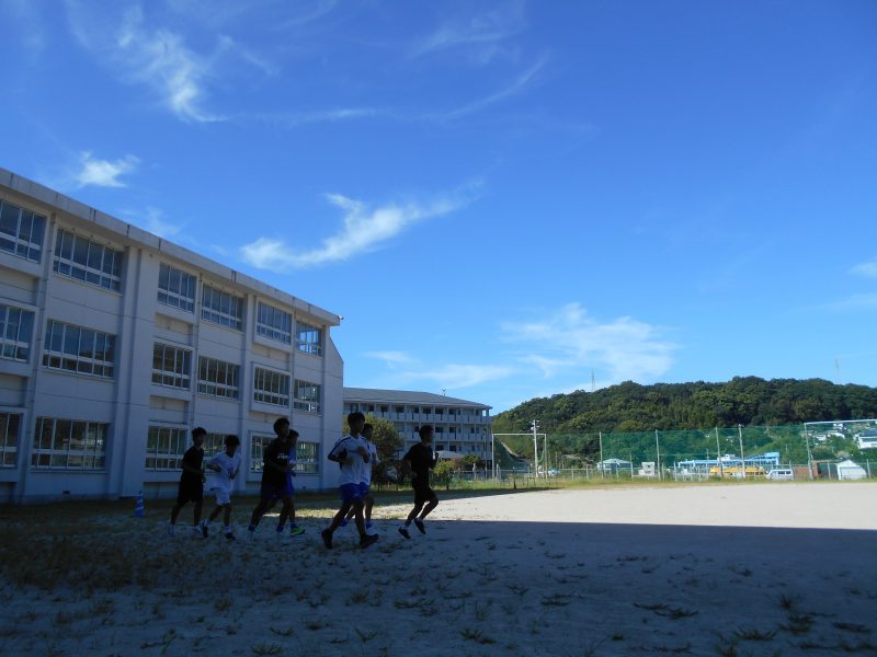駅伝練習頑張っています！の画像