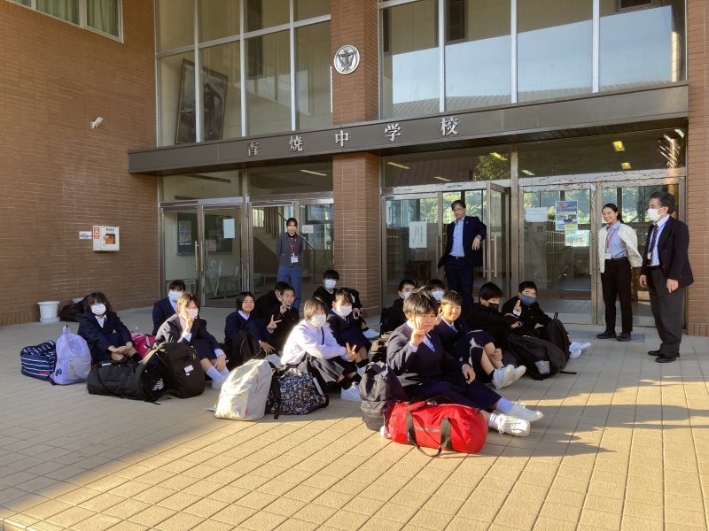 R6修学旅行①・出発🛫の画像