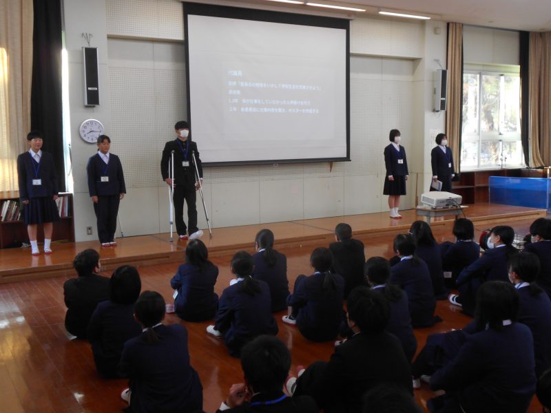 R７生徒会役員・・・始動しています！の画像