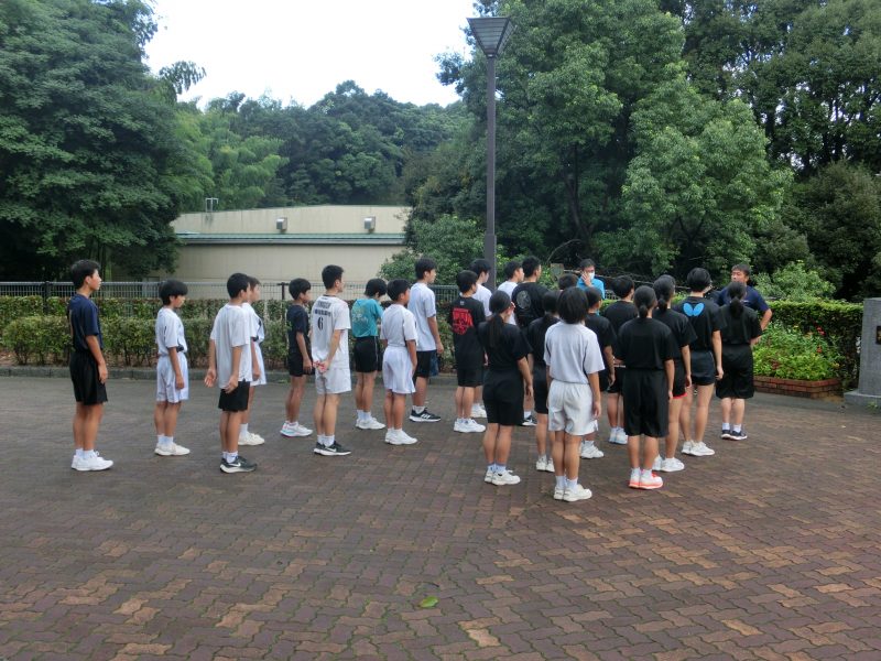 ８月１９日校内の様子の画像