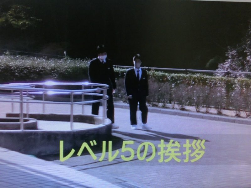 あいさつ運動（生徒会）の画像