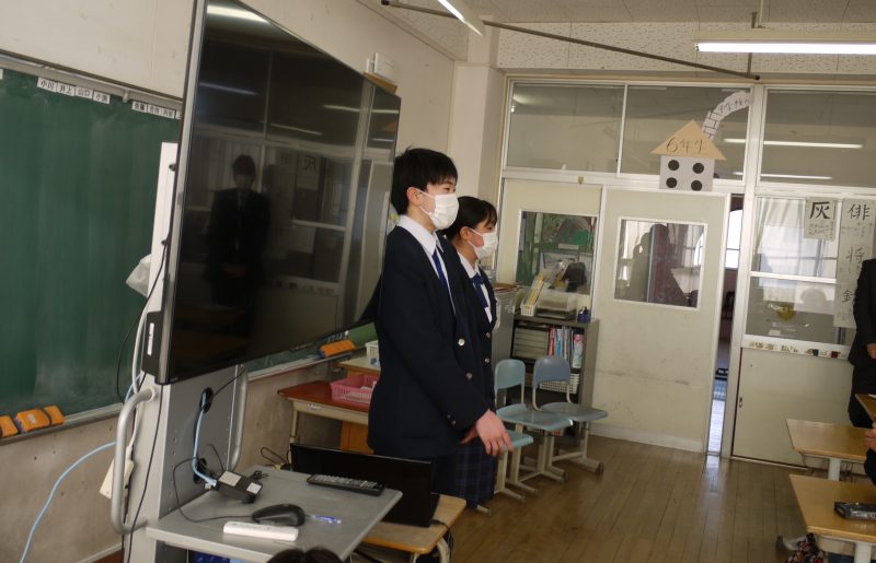 新入生説明会（西山台小）の画像