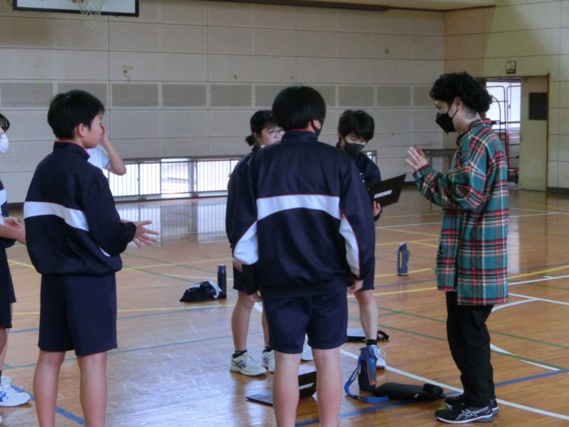 体育授業見学（ダンス）の画像