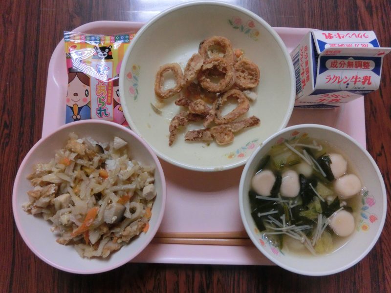 ひな祭り給食の画像