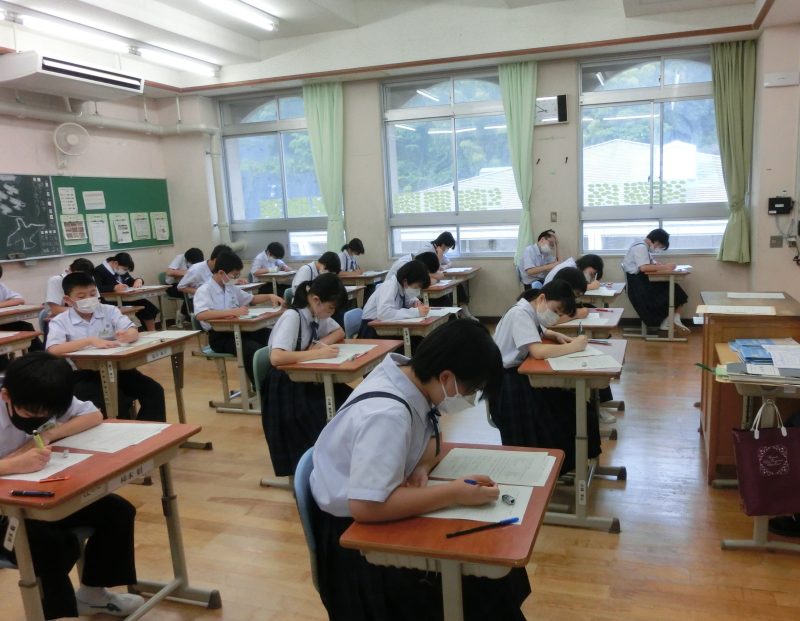 期末テスト１日目の画像