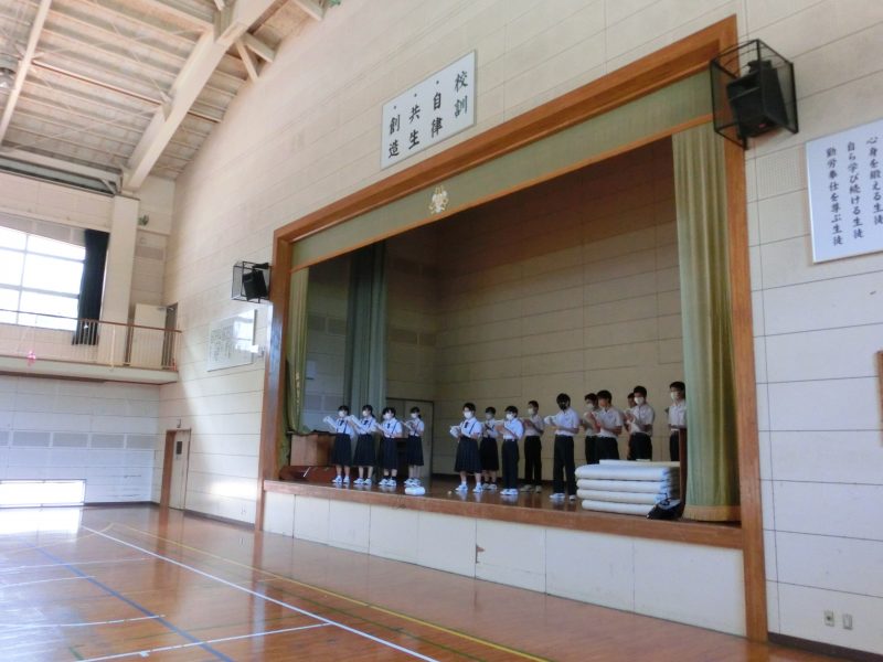 合唱練習の画像