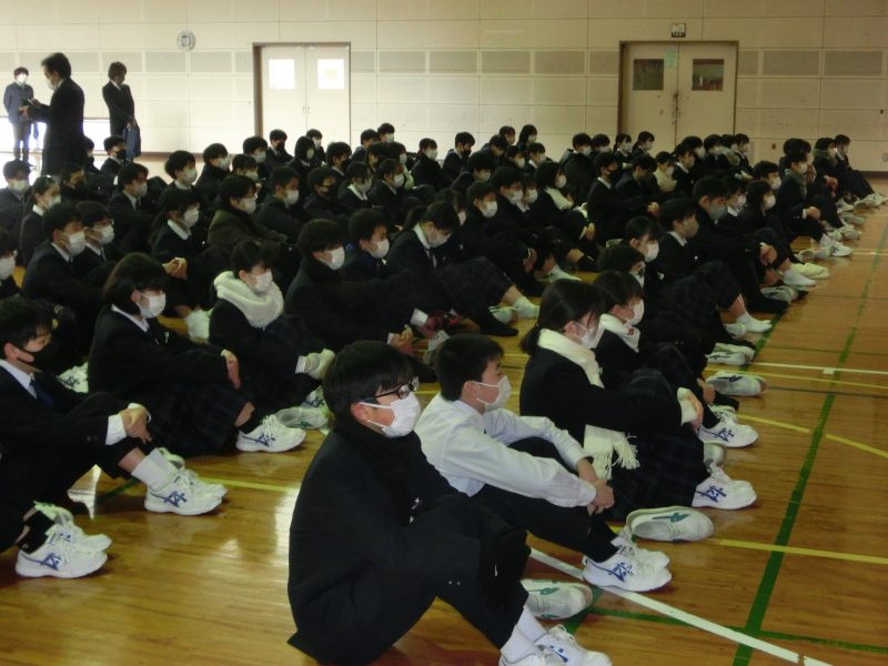 2学期終業式の画像